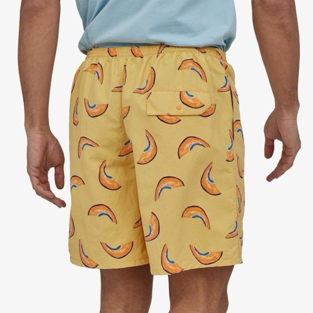 Patagonia Men's Baggies Longs 7” Shorts Melons Surfboard Yellow XL - Picture 11 of 11
